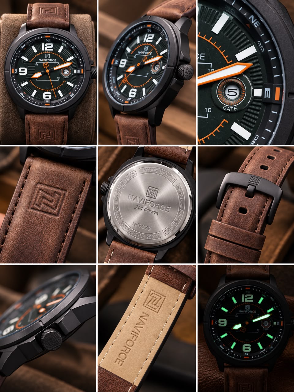 NaviForce  Analogue_Brown