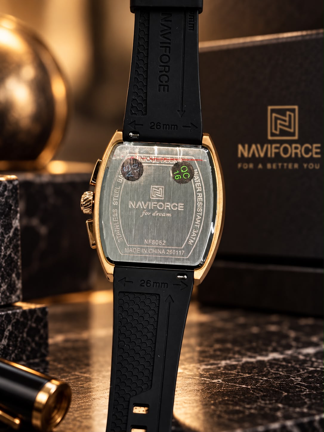 NaviForce Watch NF8052_Black