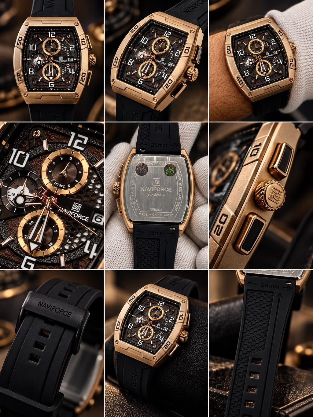 NaviForce Watch NF8052_Black