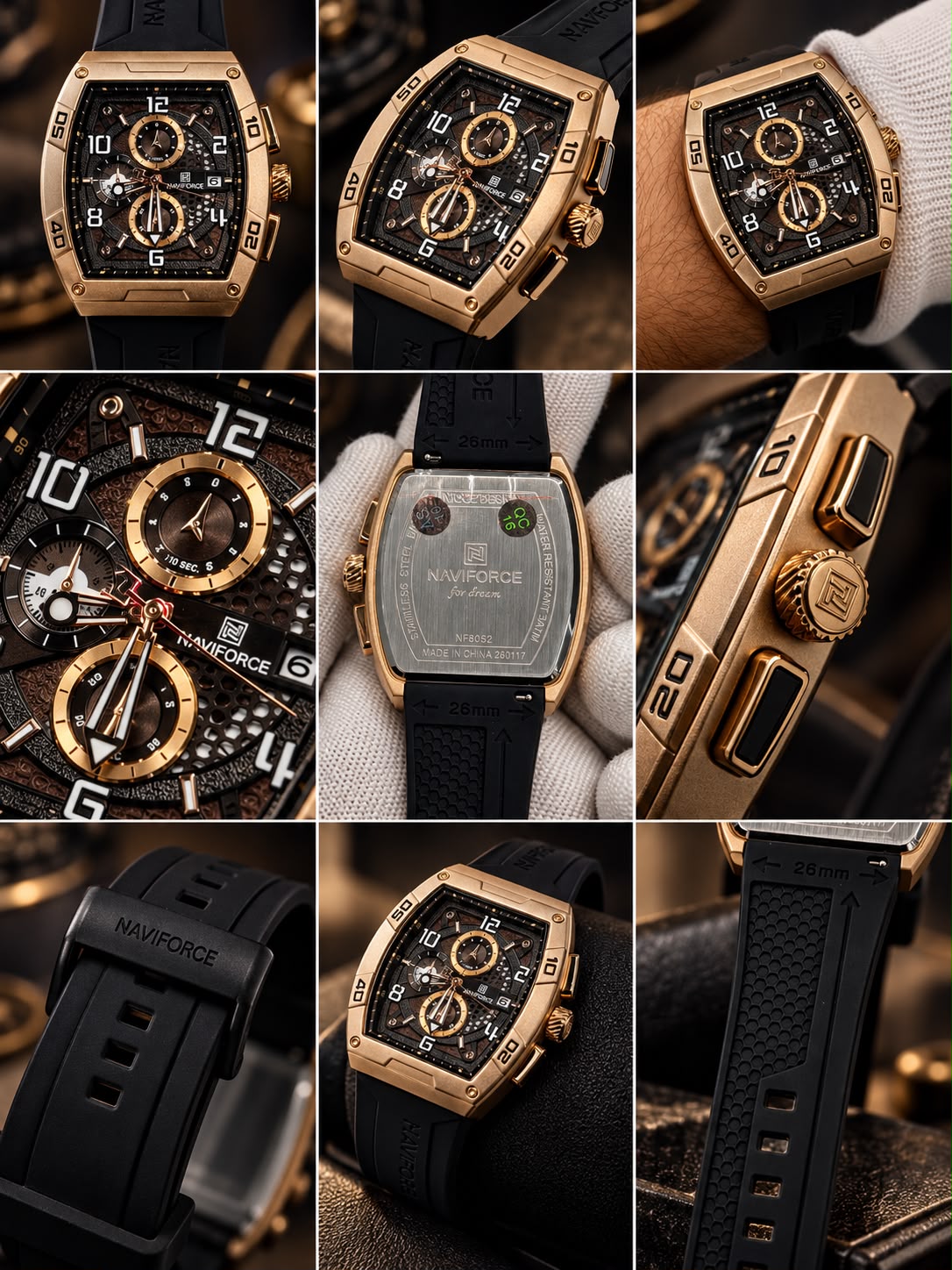 NaviForce Watch NF8052_Black