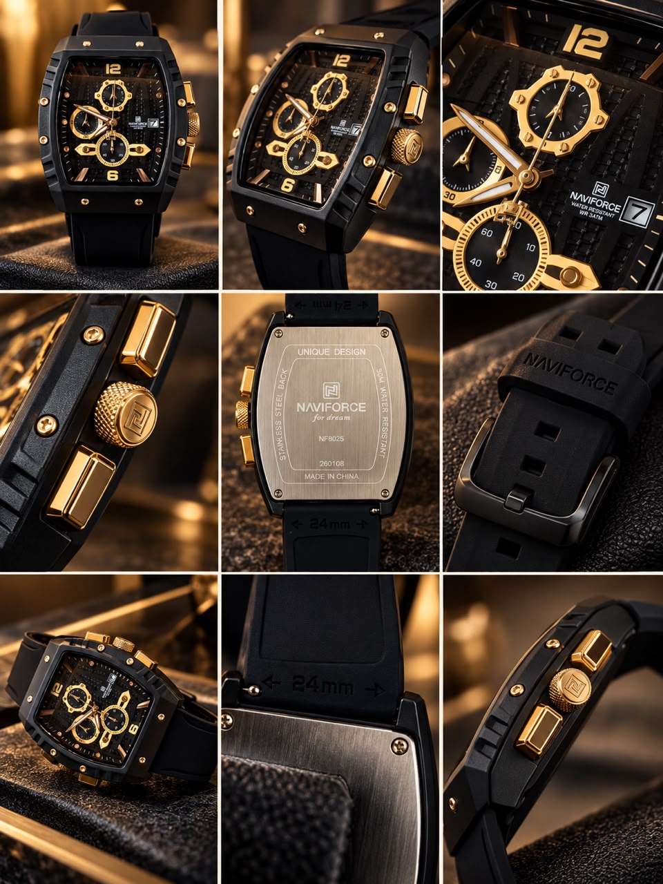 NaviForce Watch NF8025_Black