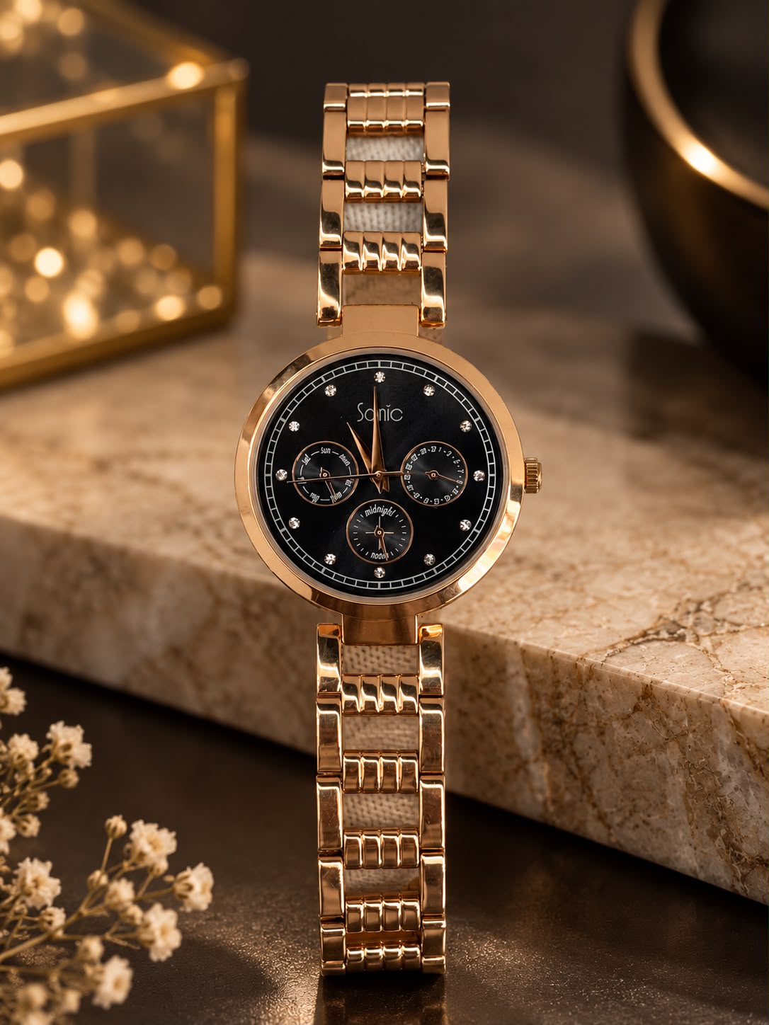 Sonic Rose Gold Ladies watch