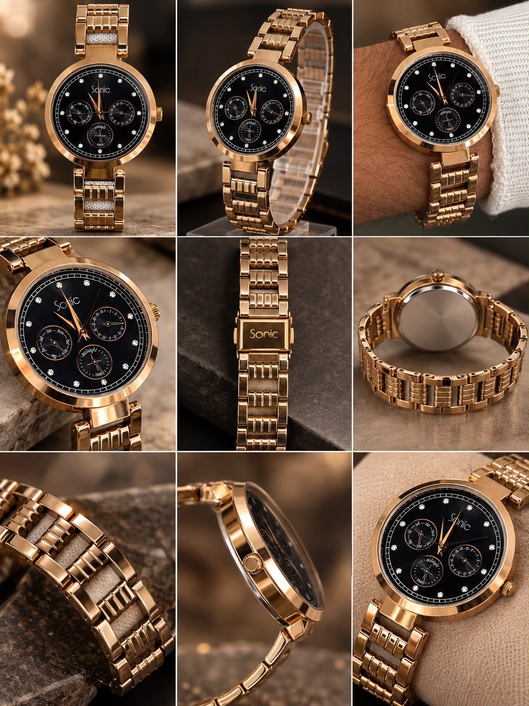 Sonic Rose Gold Ladies watch